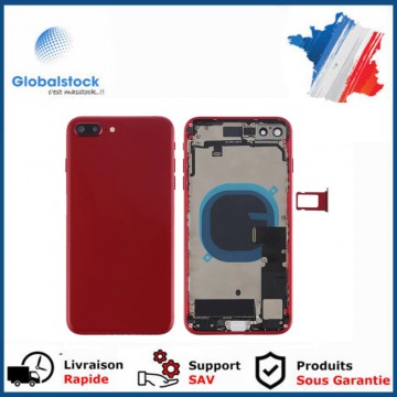 Châssis arrière Complet pour iphone 8 Plus Rouge
