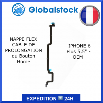 Nappe flex cable de prolongation du Bouton Home pour iPhone 6 Plus