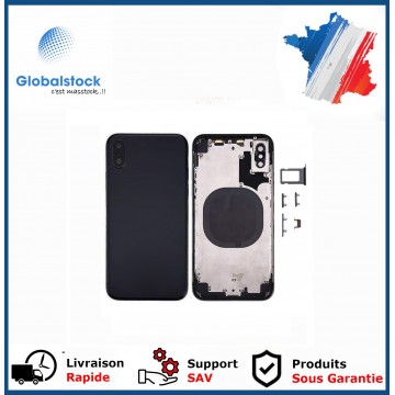 Châssis pour IPhone X Noir Nu