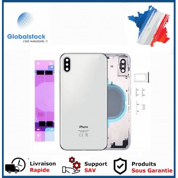 Chassis arrière pour IPhone XS Blanc Nu