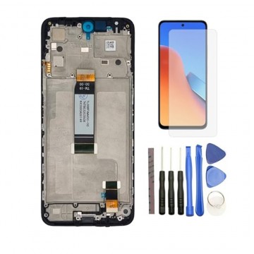Ecran LCD + Vitre tactile avec Châssis pour Xiaomi Redmi 12 4G + Outils
