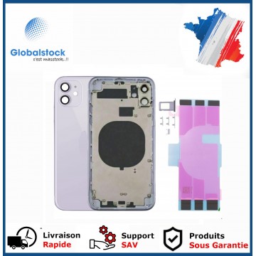 Chassis arrière pour IPhone 11 Violet Nu