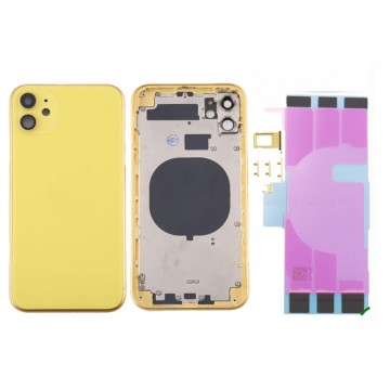 Chassis arrière pour IPhone 11 Jaune Nu