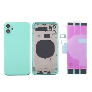 Chassis arrière pour IPhone 11 Vert Nu