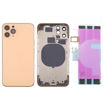 Chassis arrière pour IPhone 11 Pro Or Nu