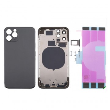 Chassis arrière pour IPhone 11 Pro Gris Nu
