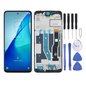 Écran LCD + Vitre Tactile avec Châssis pour TCL 20L + Outils