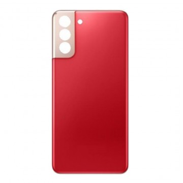 Vitre arrière pour Samsung Galaxy S21 plus rouge
