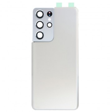 Vitre arrière pour Samsung Galaxy S21 ultra Argent