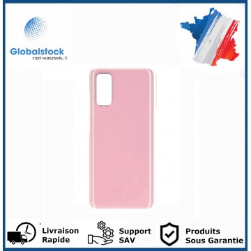 Vitre arrière pour Samsung Galaxy S20 plus rose