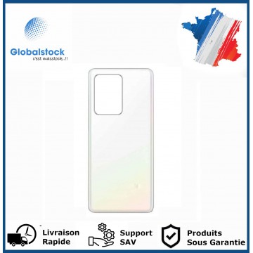 Vitre arrière pour Samsung Galaxy S20 ultra Blanc