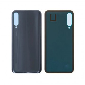 Vitre arrière (Cache batterie) avec adhésive pour Xiaomi Mi A3 / Mi 9 Lite / Mi CC9 - Noir