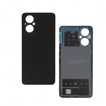 Vitre arrière (Cache batterie) pour OPPO Reno8 Lite 5G Noir Cosmique