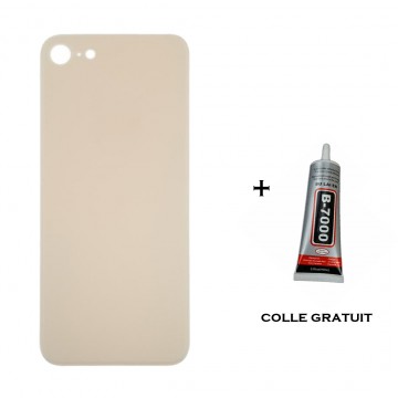 Vitre arrière pour iPhone 8 Or