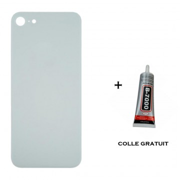Vitre arrière pour iPhone 8 Blanc