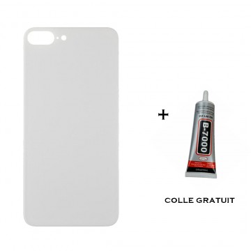 Vitre arrière pour iPhone 8 Plus Blanc