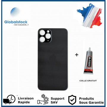 Vitre arrière pour iPhone 11 Pro Noir