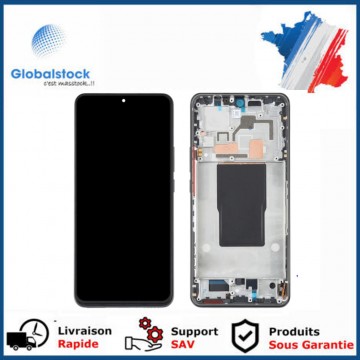Ecran LCD + Vitre tactile sur châssis pour Xiaomi 12T/12T Pro TFT Noir+ Outils