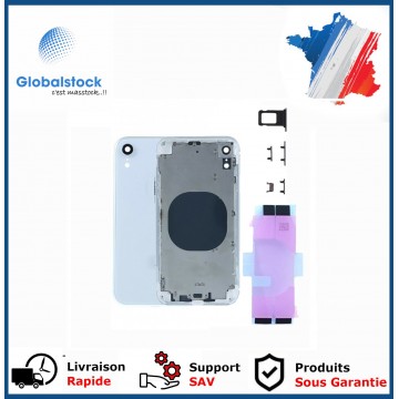 Chassis arrière pour IPhone XR Blanc Nu