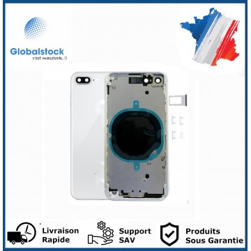 Chassis Arrière Pour IPhone 8 plus Blanc Nu