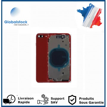 Chassis Arrière Pour IPhone 8 plus Rouge Nu