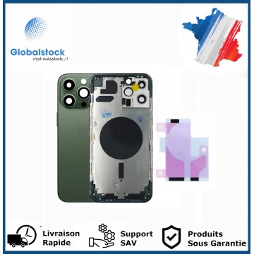 Chassis arrière pour IPhone 13 Pro Max Vert Alpin Nu