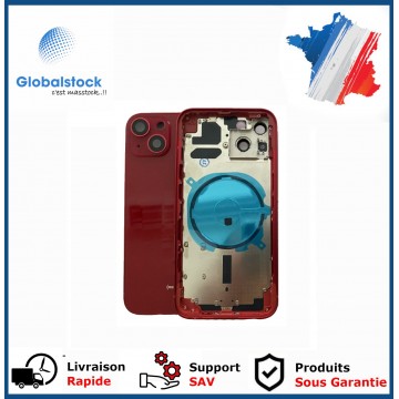 Chassis arrière pour IPhone 13 Mini Rouge Nu