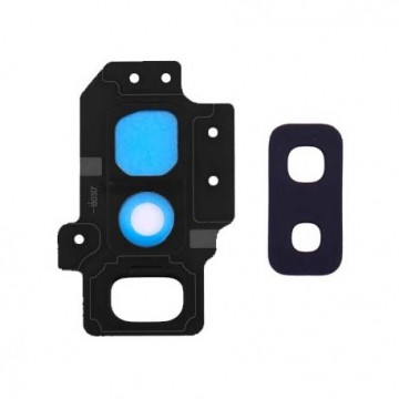 Lentille camèra arrière pour Samsung Galaxy S9 Plus G965F avec châssis - Noir