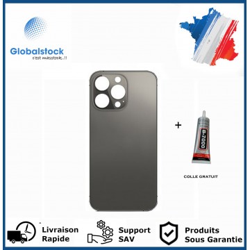 Vitre arrière pour iPhone 13 Pro Noir