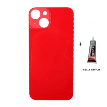 Vitre arrière pour iPhone 14 Rouge