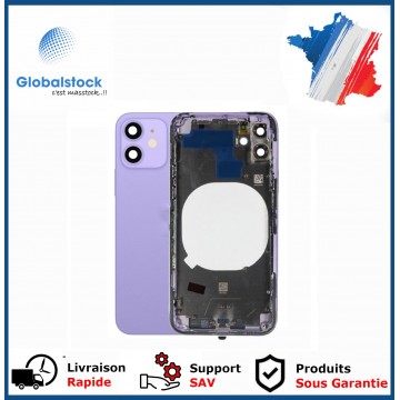 Chassis arrière pour IPhone 12 Violet Nu