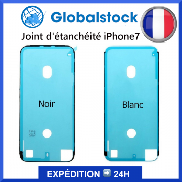 Adhésif pour iPhone 7 / 7G Waterproof Vitre Ecran - / Blanc Noir