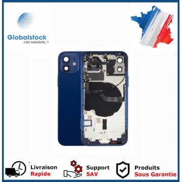 Châssis Arrière Complet pour iPhone 12 - Bleu