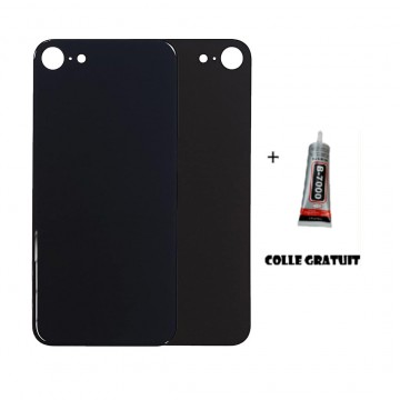 Vitre arrière pour iPhone SE (2020) Noir