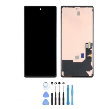 Ecran LCD + Vitre tactile pour Google Pixel 6 oled Noir + Outils