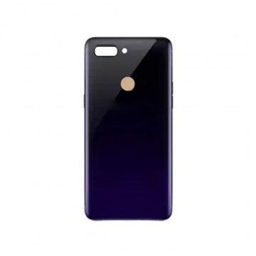 Vitre arrière ( Cache batterie) avec adhésive pour Oppo R15 Noir