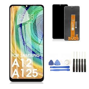 Ecran LCD + Vitre tactile pour Samsung Galaxy A12 A125/A127F + Outils