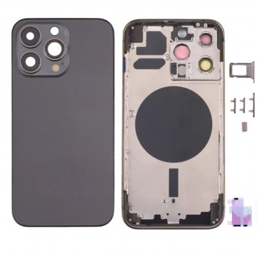 Chassis arrière pour IPhone 13 Pro Max Noir Nu