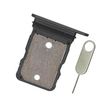 Tiroir SIM Premium pour Google Pixel 6 Pro - Noir Orageux