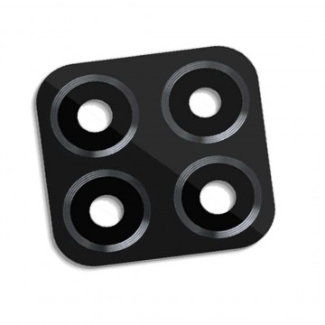 Lentille Caméra Arrière Premium pour Honor X8 5G - Noir