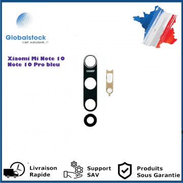 Lentille Caméra Arrière Premium pour Xiaomi Mi Note 10 / Note 10 Pro - Bleu