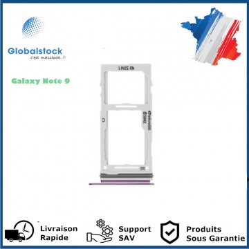 Tiroir SIM Premium pour Samsung Galaxy Note 9 - Lavande