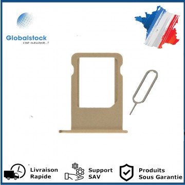 Tiroir Double SIM PREMIUM pour Oppo Find X2 Lite - Or