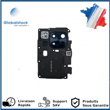 Lentille Caméra Arrière PREMIUM pour Xiaomi Redmi 10C - (Avec Châssis) Noir