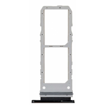 Tiroir double SIM pour Samsung Galaxy Note 10 Cosmos (N970) Noir