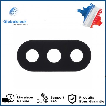Lentille Caméra Arrière PREMIUM pour Xiaomi Redmi Note 5 / Note 5 Pro Noir