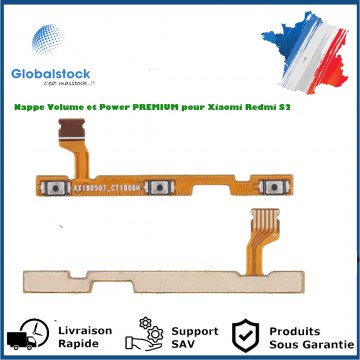 Nappe Volume et Power PREMIUM pour Xiaomi Redmi S2