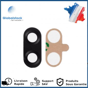 Lentille Caméra Arrière PREMIUM pour Samsung Galaxy M02 - Noir