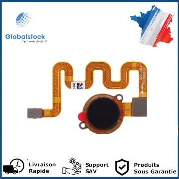 Nappe Capteur d'Empreintes PREMIUM pour Xiaomi Redmi 6 Pro - Noir