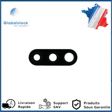 Lentille Caméra Arrière Samsung Galaxy A11 Noir Sans Châssis